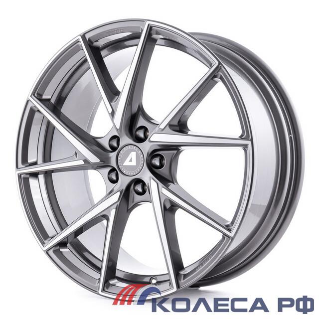 Литые диски Alutec ADX.01 8.5/18 5x112 ET40 d70.1 METALLIC PLATINUM FRONTPOLISHED