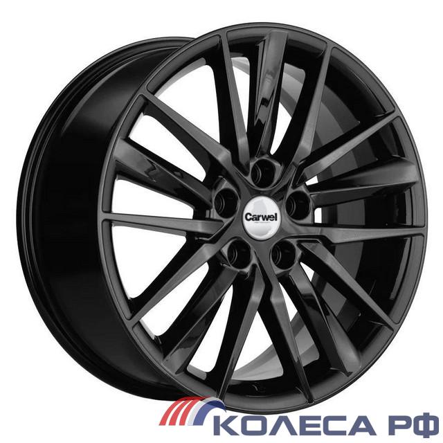 Литые диски Carwel Алдан 1807 (Geely Tugella/ Jaguar XF/ F-Pace) 8/18 5x108 ET46 d63.4 BL