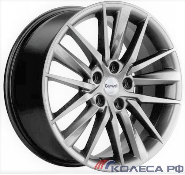 Литые диски Carwel Алдан 1807 (Geely Tugella/ Jaguar XF/ F-Pace) 8/18 5x108 ET46 d63.4 SLT