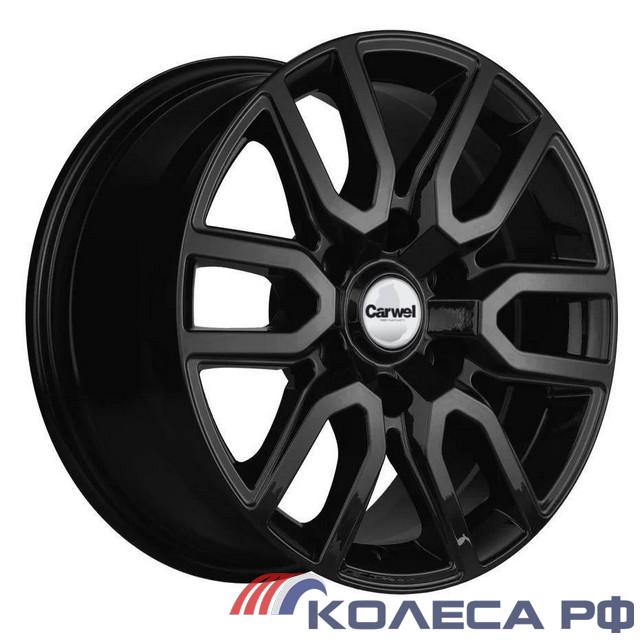 Литые диски Carwel Барал 1723 (Haval H9) 8/17 6x139.7 ET42 d75.1 BL