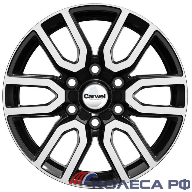Литые диски Carwel Барал 1723 (Mitsubishi L200) 8/17 6x139.7 ET38 d67.1 ABT