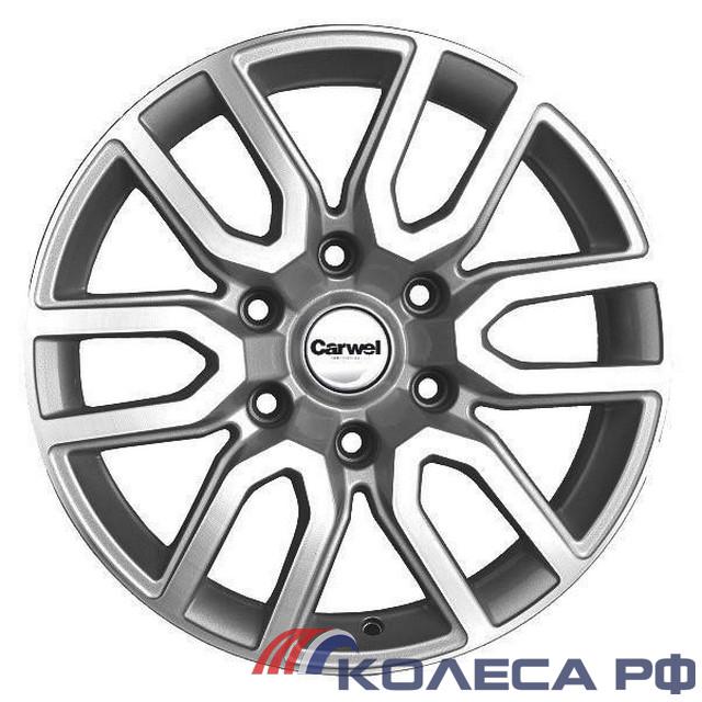 Литые диски Carwel Барал 1723 (Toyota LC Prado/ Lexus GX) 8/17 6x139.7 ET25 d106.1 GRT
