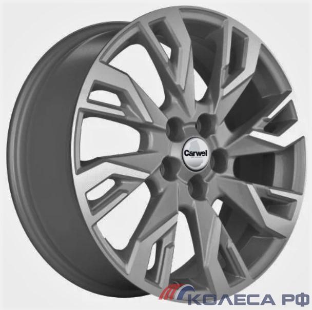 Литые диски Carwel Чеко 1809 (Geely Coolray) 7/18 5x114.3 ET53 d54.1 AGR