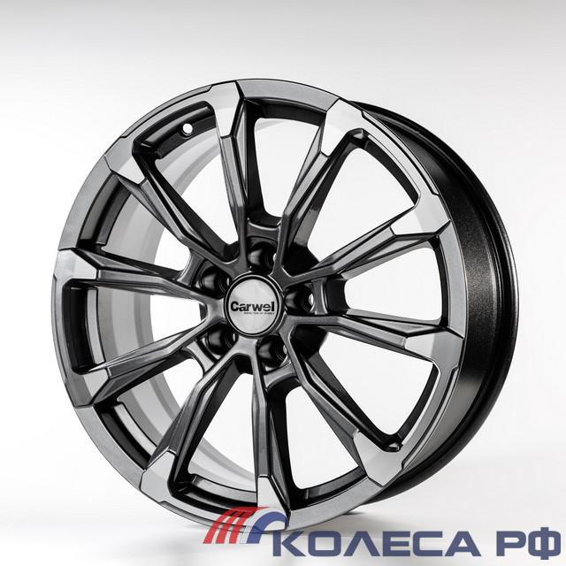 Литые диски Carwel Ишим 1808 (Geely Tugella/ Jaguar F-Pace) 7.5/18 5x108 ET46 d63.4 AGR