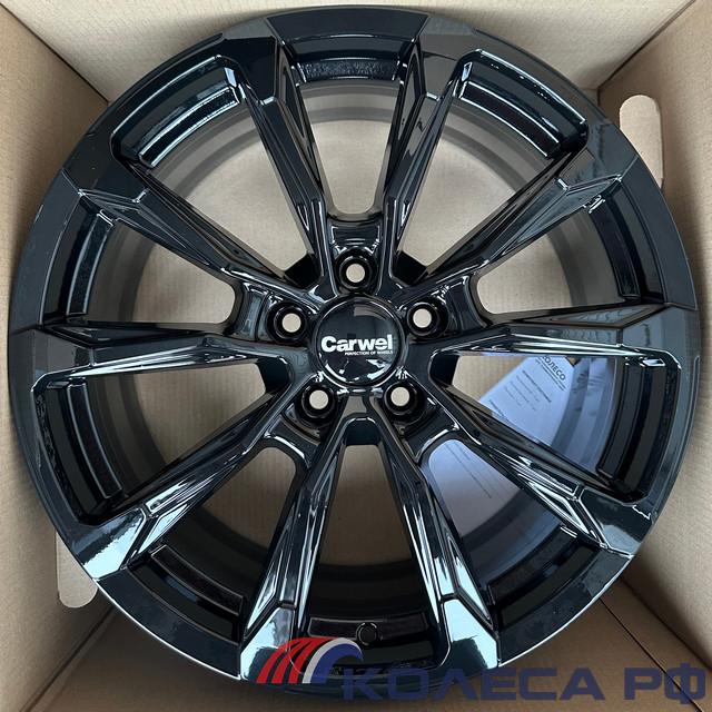 Литые диски Carwel Ишим 1808 (Haval Jolion) 7.5/18 5x114.3 ET37 d66.5 BL