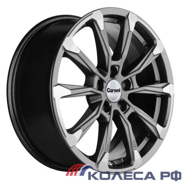 Литые диски Carwel Ишим 1808 (K5/Santa Fe) 7.5/18 5x114.3 ET50 d67.1 AGR