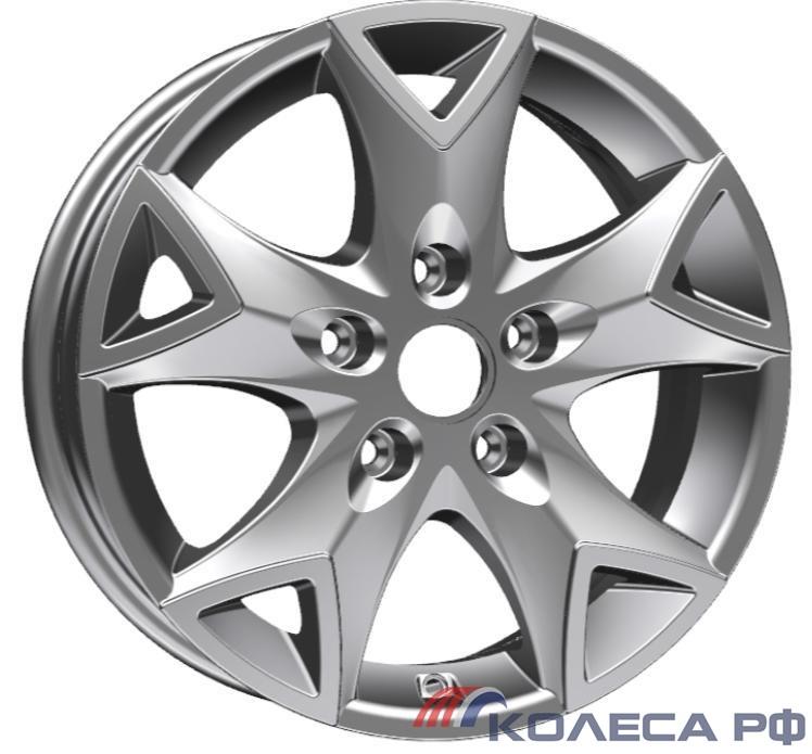 Литые диски Carwel Конго 1615 (Ducato/ Boxer/ Trafic) 6.5/16 5x118 ET50 d71.1 SLT