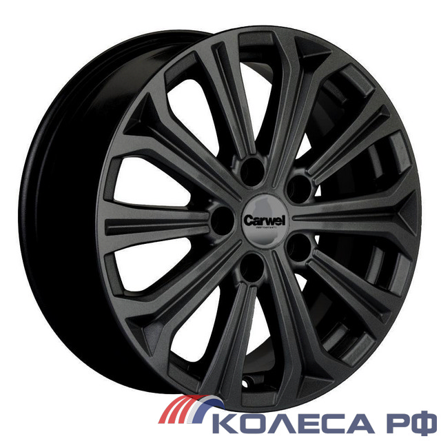 Литые диски Carwel Кудро 1610 (ASX) 6.5/16 5x114.3 ET46 d67.1 BL