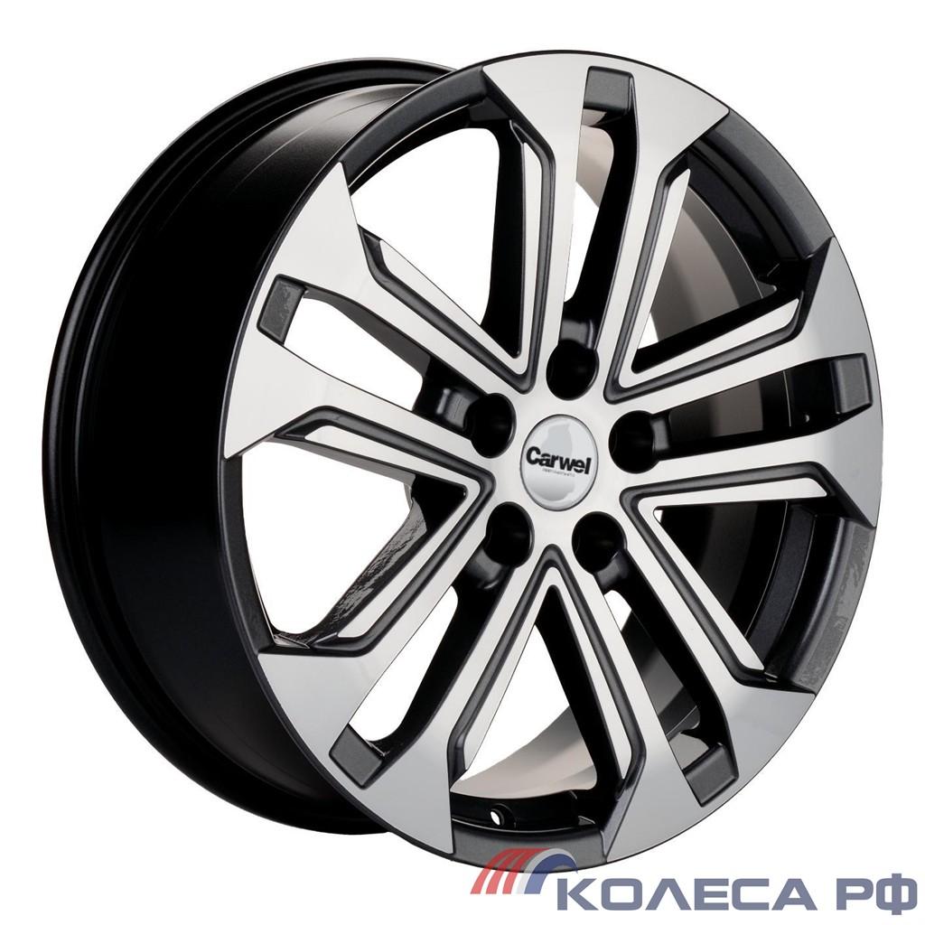 Литые диски Carwel Куж 1803 (Geely Tugella) 7/18 5x108 ET46 d63.4 AGR