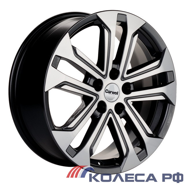Литые диски Carwel Куж 1803 (Haval Jolion) 7/18 5x114.3 ET37 d66.5 AGR