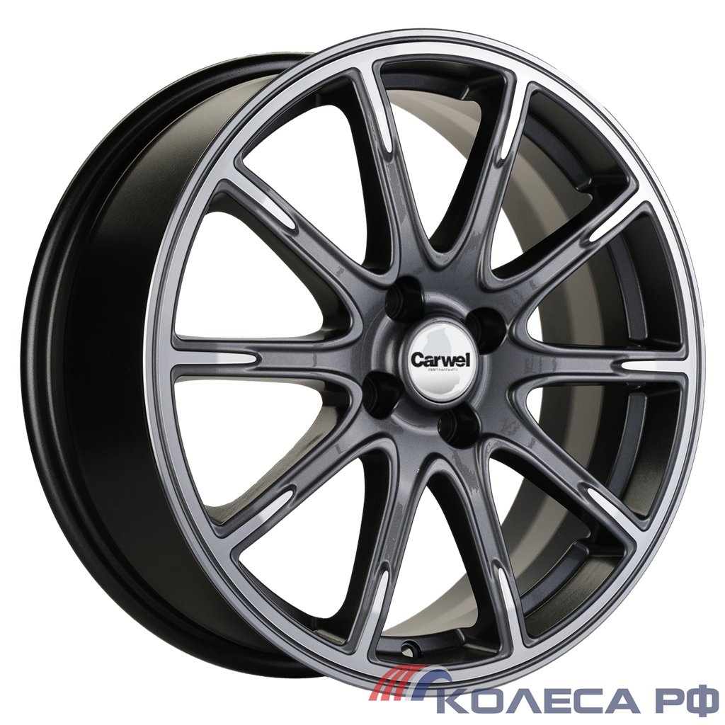 Литые диски Carwel Лада 1707 (Vesta) 6.5/17 4x100 ET50 d60.1 AGR