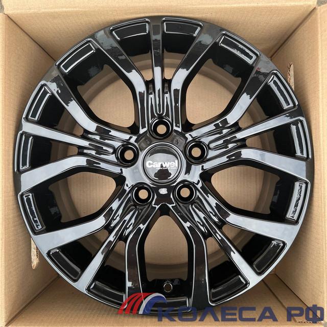 Литые диски Carwel Лум 1608 (Alphard) 6.5/16 5x114.3 ET38 d60.1 BL