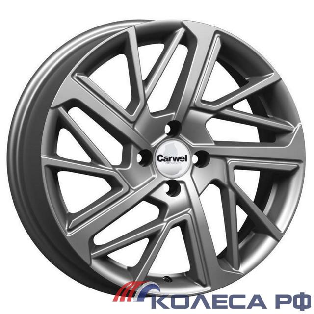 Литые диски Carwel Мадон 267 (Vesta Cross/ SW Cross) 6.5/17 4x100 ET43 d60.1 SB