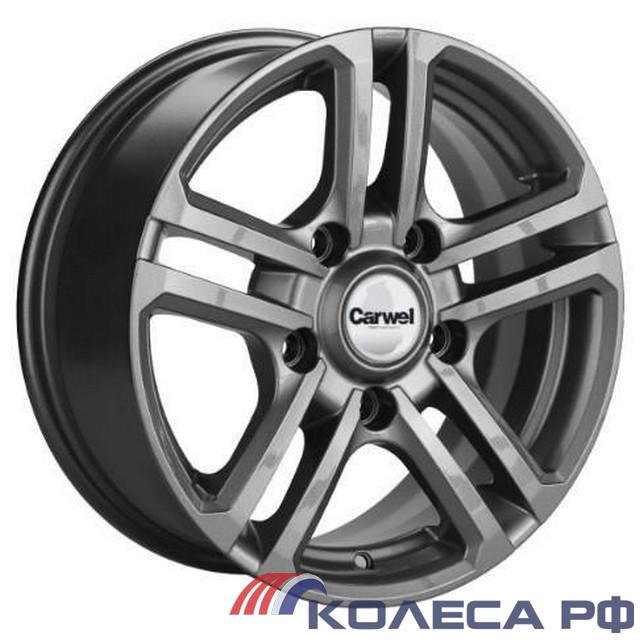 Литые диски Carwel Niva 1602 (4x4) 6.5/16 5x139.7 ET40 d98.5 GRT Литые диски Carwel Niva 1602 (4x4) 6.5/16 5x139.7 ET40 d98.5 GRT