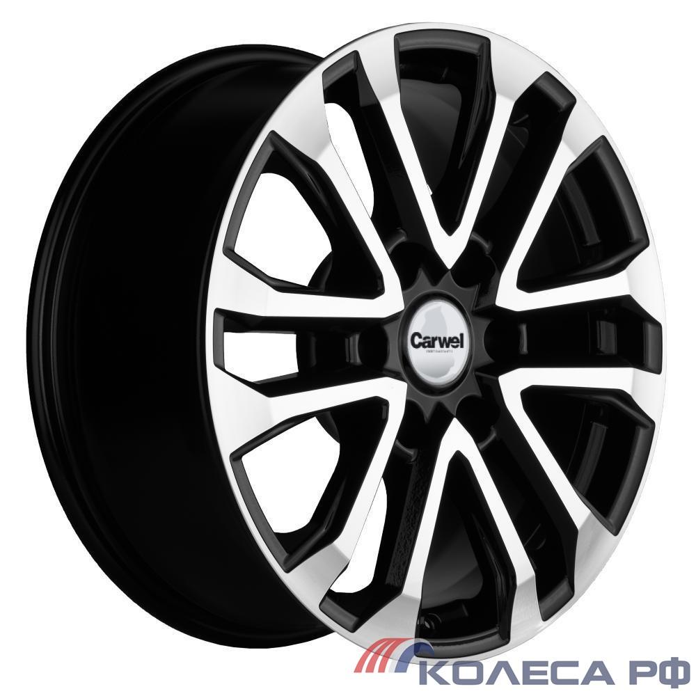 Литые диски Carwel Пур 1805 (Toyota Fortuner/Hilux) 7.5/18 6x139.7 ET30 d106.1 ABT