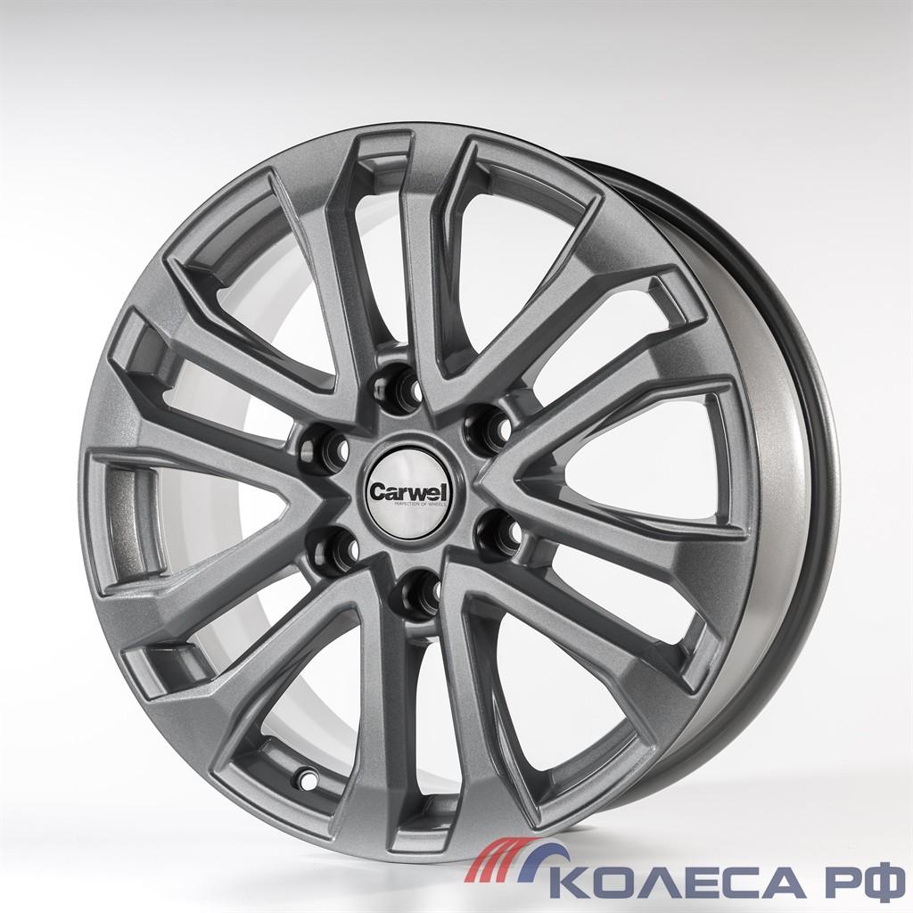 Литые диски Carwel Пур 1805 (Toyota Fortuner/Hilux) 7.5/18 6x139.7 ET30 d106.1 GRT
