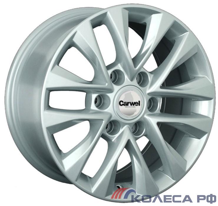 Литые диски Carwel Сандал 175 (Hilux) 7.5/18 6x139.7 ET30 d106.1 SB
