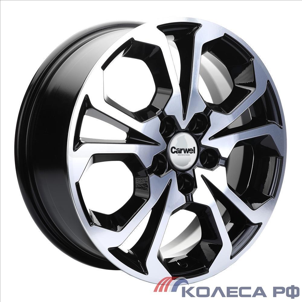 Литые диски Carwel Шира 1711 (Geely Coolray) 6.5/17 5x114.3 ET45 d54.1 ABT