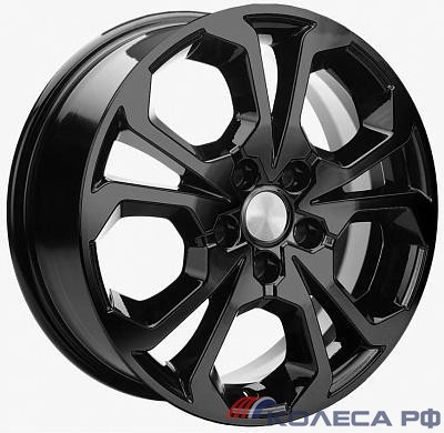Литые диски Carwel Шира 1711 (Geely Coolray) 6.5/17 5x114.3 ET45 d54.1 BL