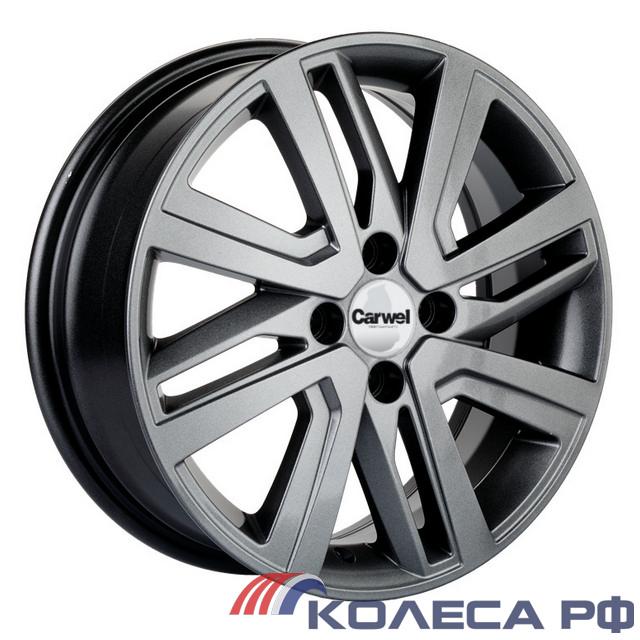 Литые диски Carwel Таймыр 1609 (Rio I/Solaris I) 6/16 4x100 ET48 d54.1 GST