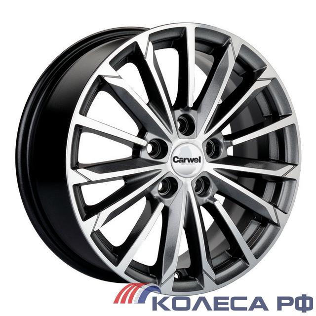 Литые диски Carwel Тевриз 1611 (Octavia A7) 6.5/16 5x112 ET46 d57.1 AGS