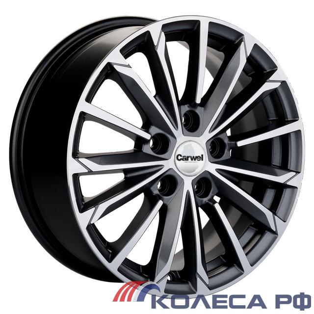 Литые диски Carwel Тевриз 1611 (Seltos/Soul) 6.5/16 5x114.3 ET44 d67.1 AGR