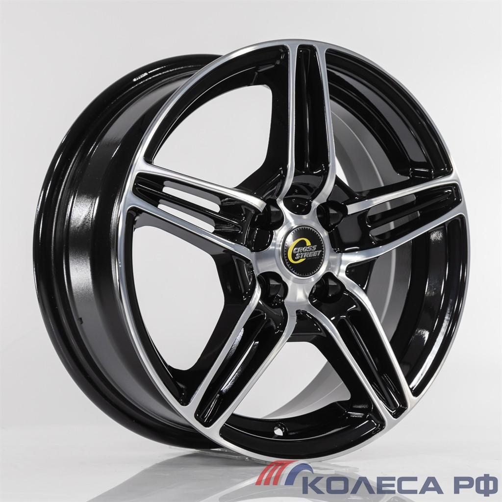 Литые диски Cross_Street_Россия CR-27 6/15 4x100 ET40 d60.1 BKF