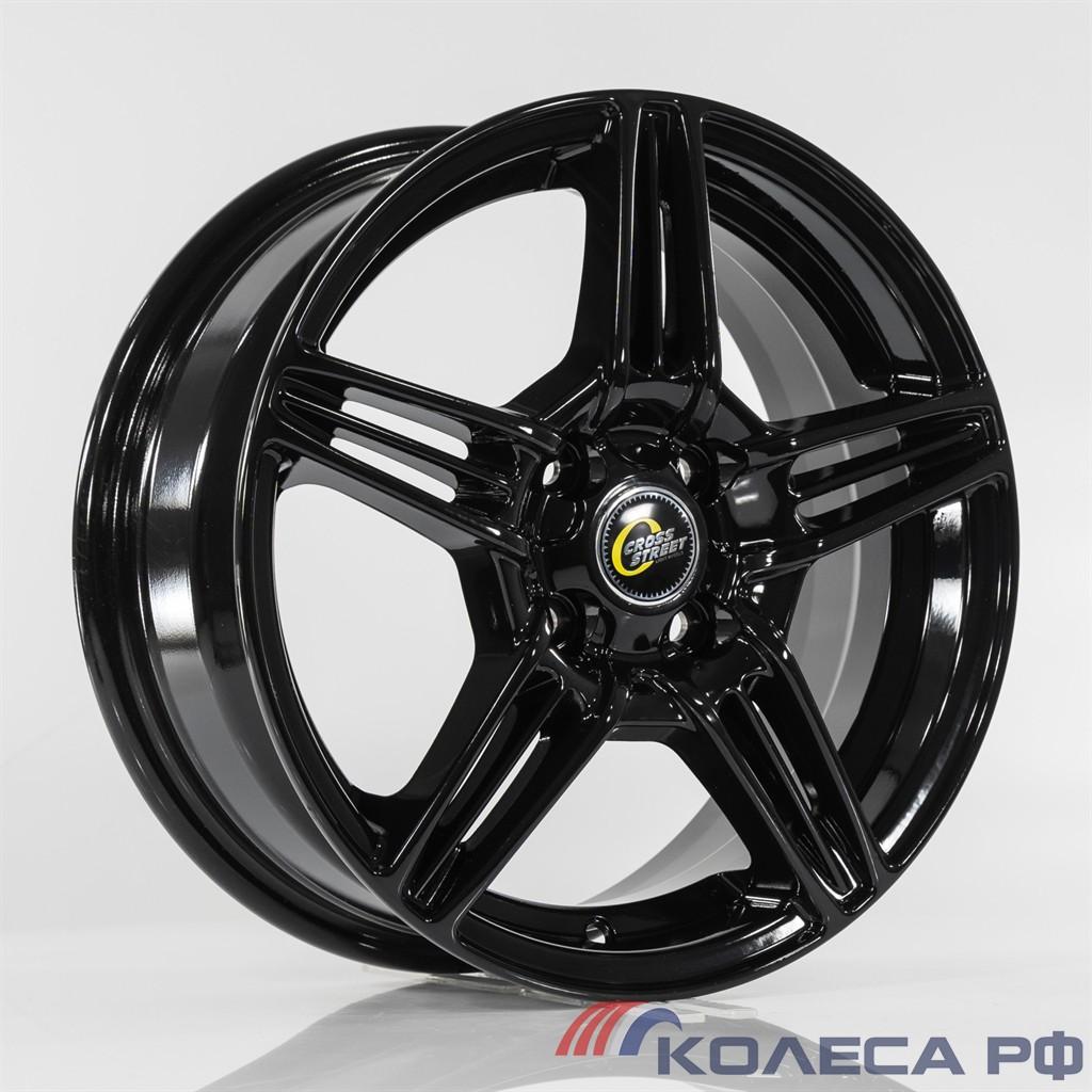 Литые диски Cross_Street_Россия CR-27 6/15 4x100 ET48 d54.1 BLACK