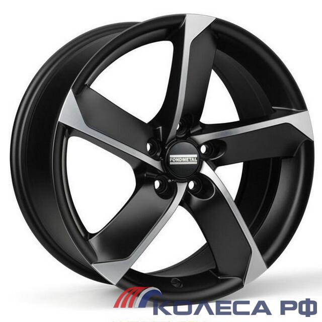 Литые диски Fondmetal 7900 7.5/17 5x112 ET48 d57.1 MATT BLACK POLISHED