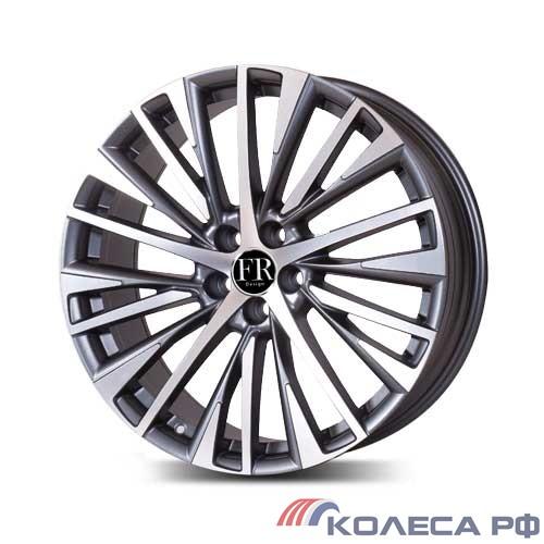 Литые диски FR REPLICA 5046 8.5/21 5x114.3 ET40 d60.1 СЕРЫЙ МАТОВЫЙ С ПОЛИРОВКОЙ