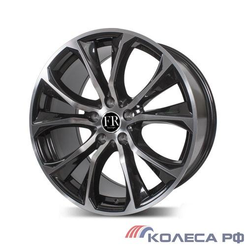 Литые диски FR REPLICA B923 11/20 5x120 ET37 d74.1 ЧЕРНЫЙ С ПОЛИРОВКОЙ