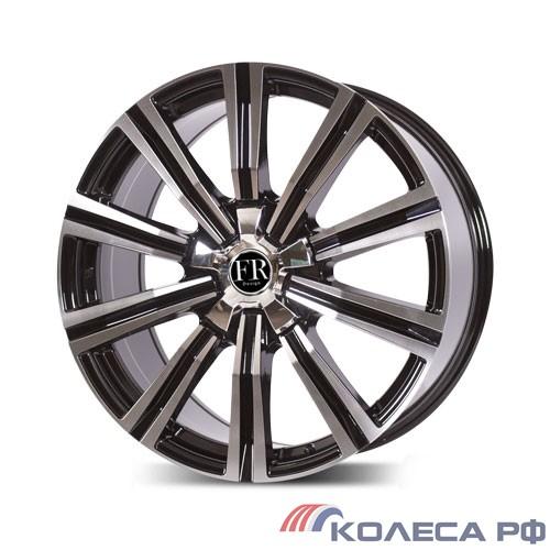 Литые диски FR REPLICA LX97 9.5/22 5x150 ET45 d110.2 ЧЕРНЫЙ С ПОЛИРОВКОЙ