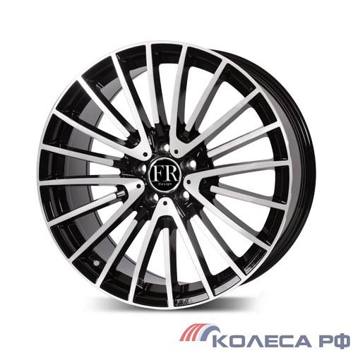 Литые диски FR REPLICA MR275 9/20 5x112 ET57 d66.6 ЧЕРНЫЙ С ПОЛИРОВКОЙ
