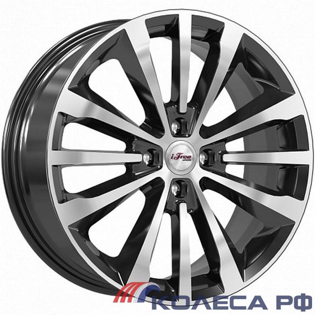 Литые диски Ifree Андерсен (КС912) 7/17 4x100 ET45 d67.1 БЛЭК ДЖЕК