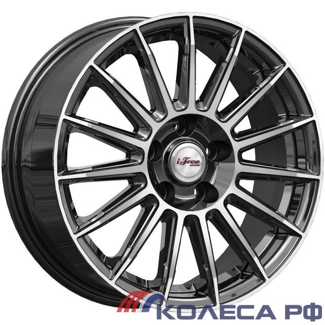 Литые диски Ifree Азур (КС1052) 6.5/16 5x112 ET43 d57.1 БЛЭК ДЖЕК