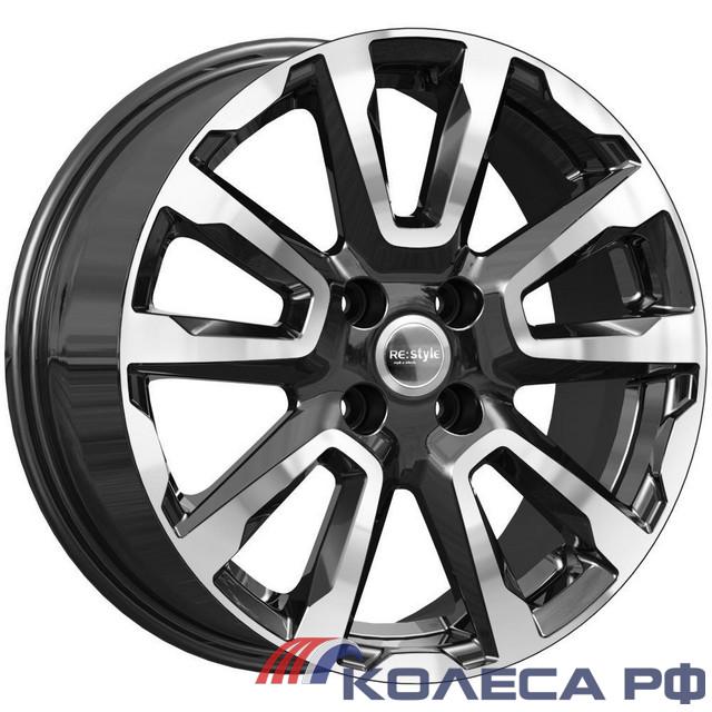Литые диски Ifree КС1026 (ZV_Logan) 6.5/16 4x100 ET45 d60.1 АЛМАЗ ЧЁРНЫЙ