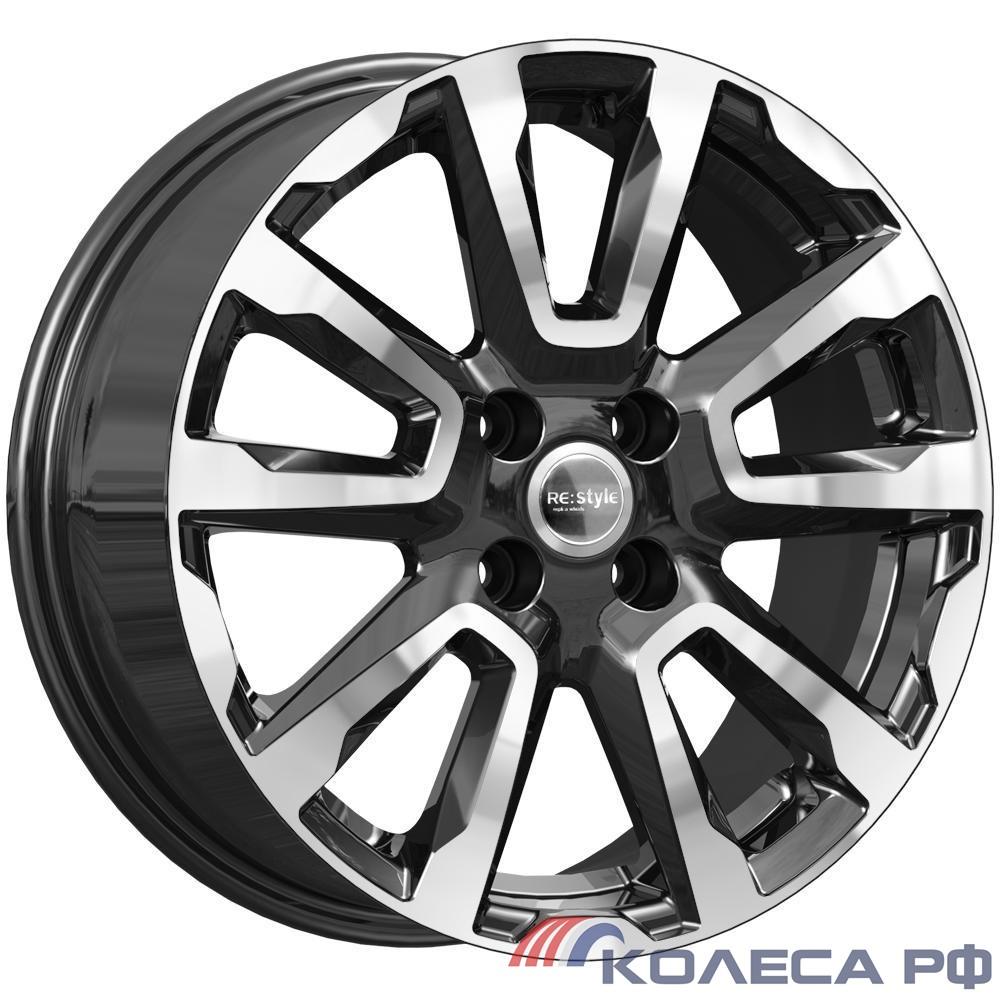 Литые диски Ifree КС1026 (ZV_Vesta FL) 6.5/16 4x100 ET50 d60.1 АЛМАЗ ЧЁРНЫЙ