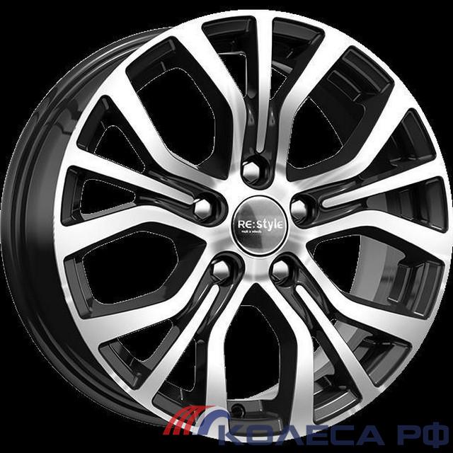 Литые диски Ifree КС736 (ZV Optima) 6.5/16 5x114.3 ET41 d67.1 АЛМАЗ ЧЁРНЫЙ