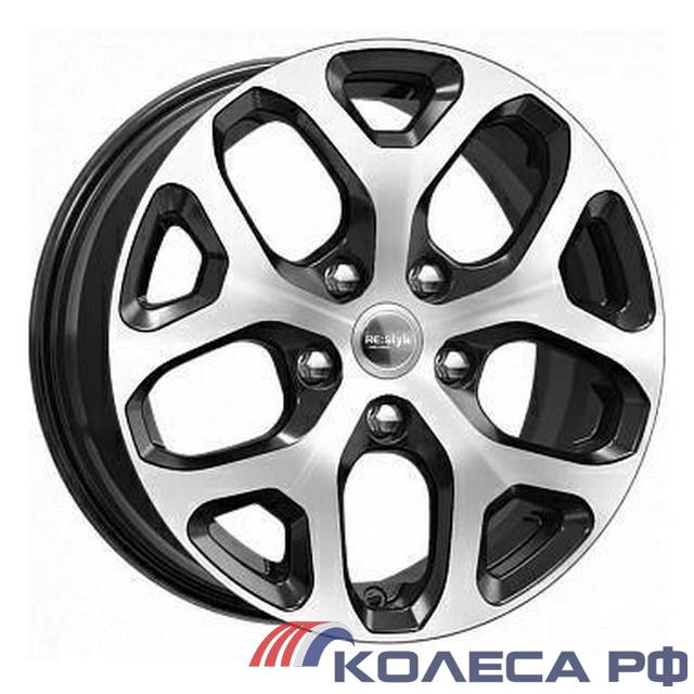 Литые диски Ifree КС869 (ZV 16_Vesta Cross) 6.5/16 4x100 ET50 d60.1 АЛМАЗ ЧЁРНЫЙ