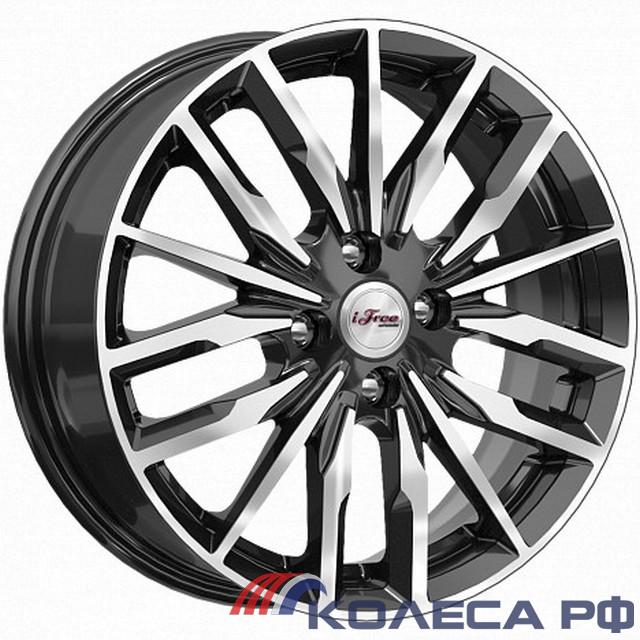 Литые диски Ifree Миконос (КС946) 6/16 4x100 ET45 d60.1 БЛЭК ДЖЕК