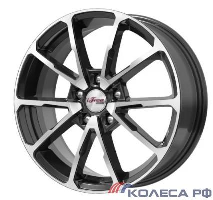 Литые диски Ifree Skibidi (КС909) 6.5/17 5x114.3 ET45 d67.1 БЛЭК ДЖЕК