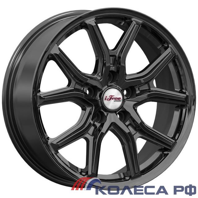 Литые диски Ifree Страйк (КС1080) 6.5/17 5x108 ET33 d60.1 BK