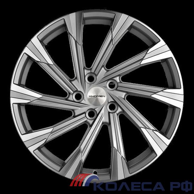 Литые диски Khomen 1901 (Geely TUGELLA) 7.5/19 5x108 ET46 d63.4 GRF