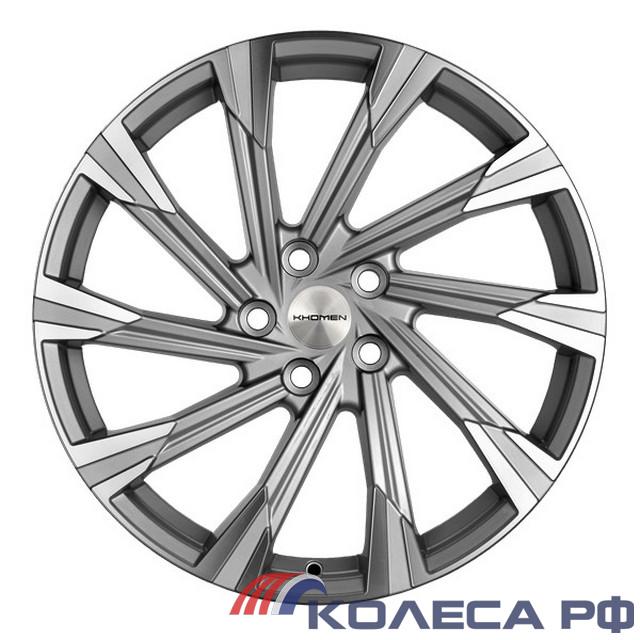 Литые диски Khomen 1901 (RAV4) 7.5/19 5x114.3 ET40 d60.1 GRF