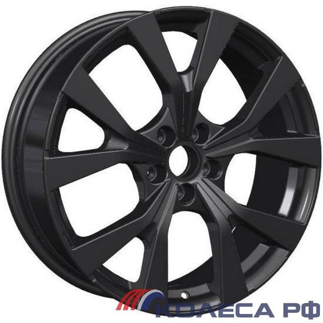 Литые диски Khomen 1906 (Haval Dargo) 7/19 5x114.3 ET40 d66.6 BLK