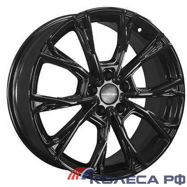 Литые диски Khomen 1907 (Jetour X70/ X90 Plus) 7.5/19 5x108 ET38 d60.1 BLK