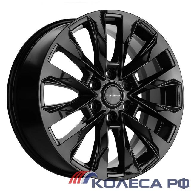 Литые диски Khomen 2010 (Toyota LC Prado) 8/20 6x139.7 ET25 d106.1 BLK