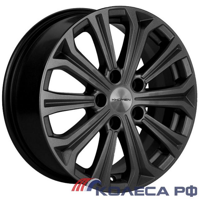 Литые диски Khomen KHW1610 6.5/16 5x108 ET45 d60.1 BLACK