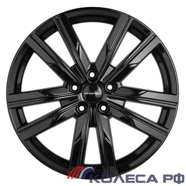 Литые диски Khomen KHW1905 7.5/19 5x108 ET36 d65.1 BLACK