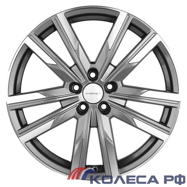 Литые диски Khomen KHW1905 7.5/19 5x108 ET36 d65.1 GRAYFP